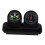 Car Compass Thermometer with Black Plastic Case 6
