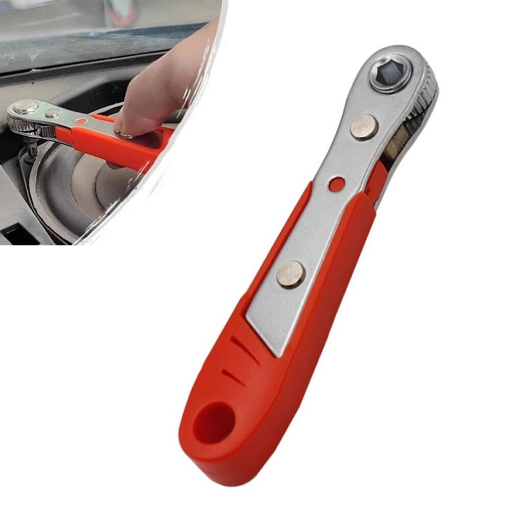 Hexagon Ratchet Spanner 1/4In Quick Release Household Repair Wrench Screwdriver 9009879522218