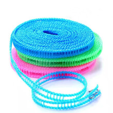 Washing Line, 8M Non-Slip Washing Line Camping Accessories Outdoor Washing Line for Garden, Travel, Holiday, Motorhome or Caravan(Blue)