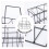 Wine Bottle Holder Portable Milk Bottle Storage 29x25cm 8