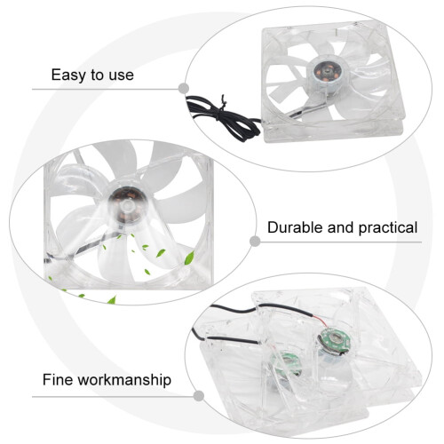 Computer Cooling Pad Abs White 1Pack 2