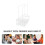 Dishwashing Shelf White 24.3x18.5x12.5 cm 3