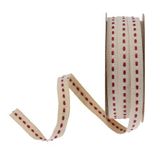 Nastro in grosgrain con cuori, 10 iarde 0,4", stampa a tema amore per confezioni regalo, matrimoni, San Valentino, confezioni di fiori (C)
