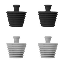 4pcs Silicone Bathtub Stopper Sink Stopper Tub Plug Bathroom Shower Drain Plug Silicone Bathtub Drain Plug Tub Drain Stopper Washbasin Stopper
