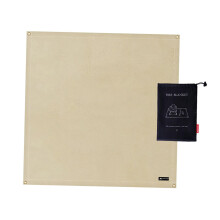 Fireproof Mat Fire Blanket Grill Mat Flame Retardant Yard BBQ Lawn Supplies Floor for Outdoor Camping Picnic - 100x100cm