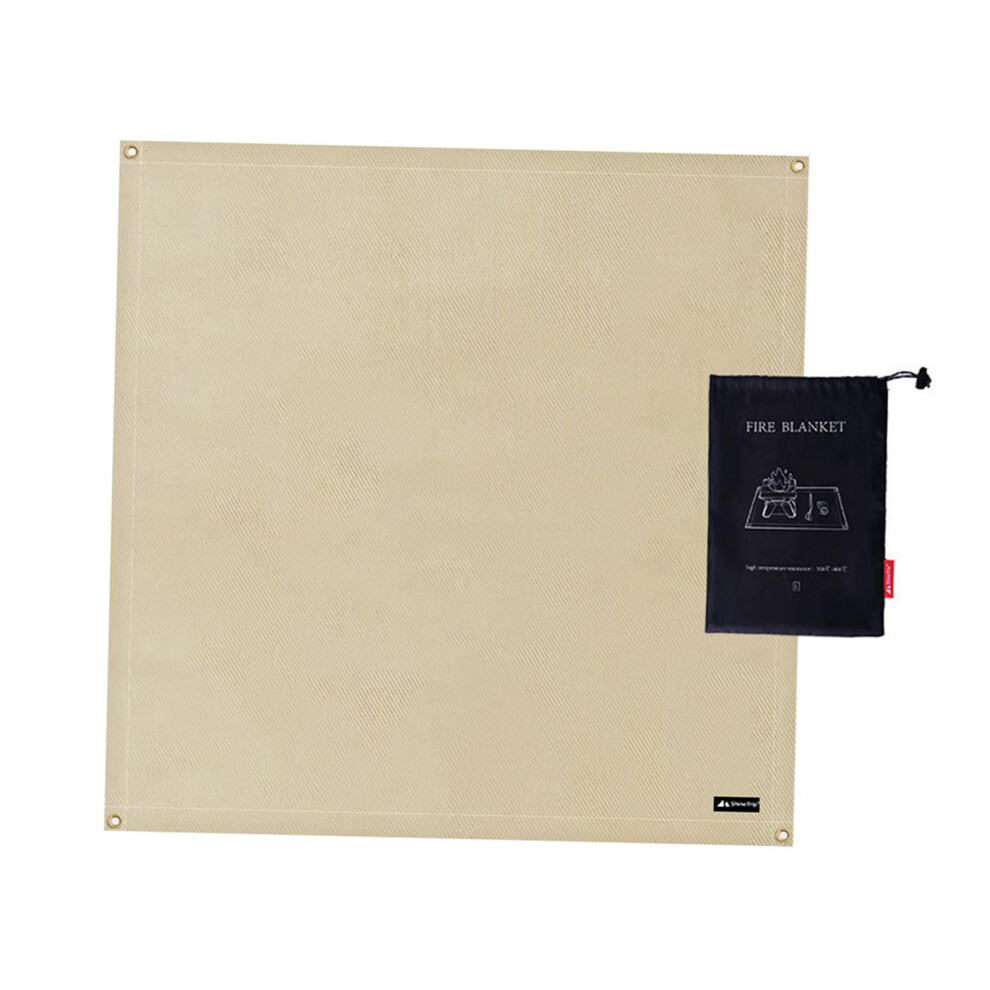 Fireproof Mat Fire Blanket Grill Mat Flame Retardant Yard Bbq Lawn Supplies Floor For Outdoor Camping Picnic - 100X100cm 9009879518846