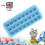 24-Cube Silicone Ice Tray with Spill-Resistant Lid, Easy Release, Stackable – Compatible with Freezer 5