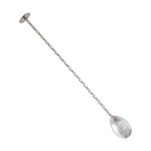 3/2/1PCS Extra Long Stainless Steel Mixing Spoons Long Handle Stainless Steel Bar Mixing Stirring Spoon Spiral Pattern Bar Shaker Spoon