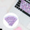 6pcs Universal English Keyboard Replacement Stickers for Computer and Laptop 8