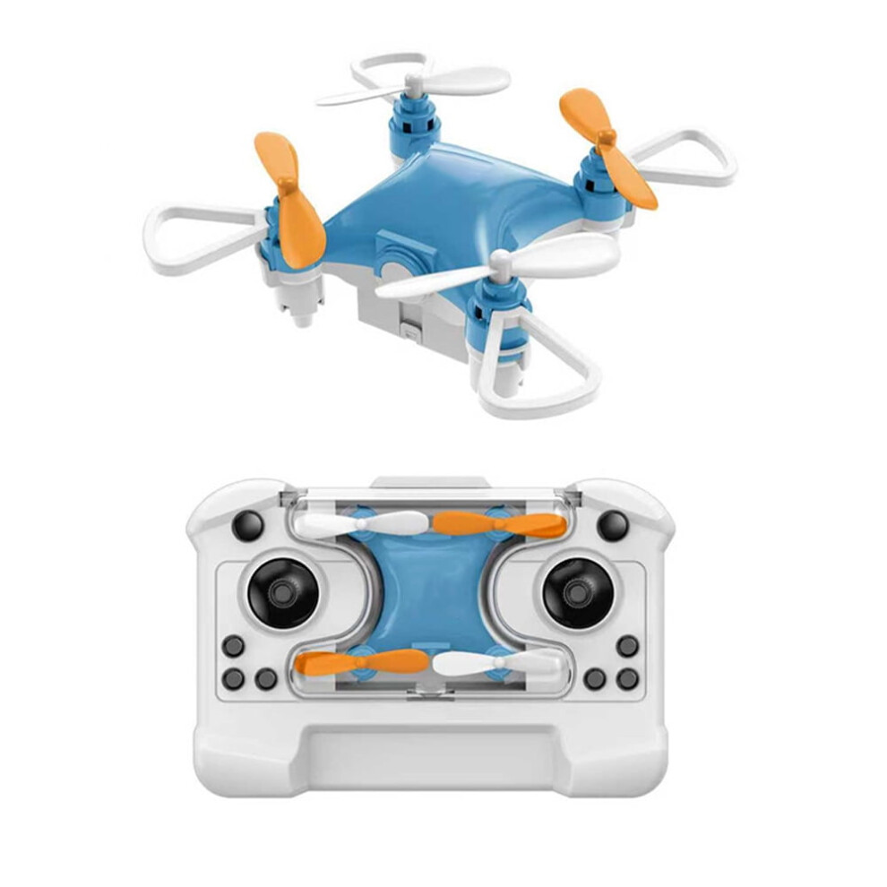 Mini Drone Toy Remote Control, Stunt Glowing Drone With Propeller Protection, Altitude Hold Quadcopter, Rechargeable Plane Toys For All Ages 9009879519386