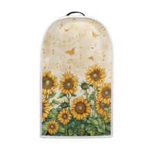 Sunflower Notes Blender Cover with Handle for Dust