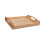 4Pcs Wooden Serving Trays with Handle Rectangular Shape 3