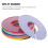 Set of 11 Round Plastic Clothes Separators for Wardrobe Organization and Store Use 7