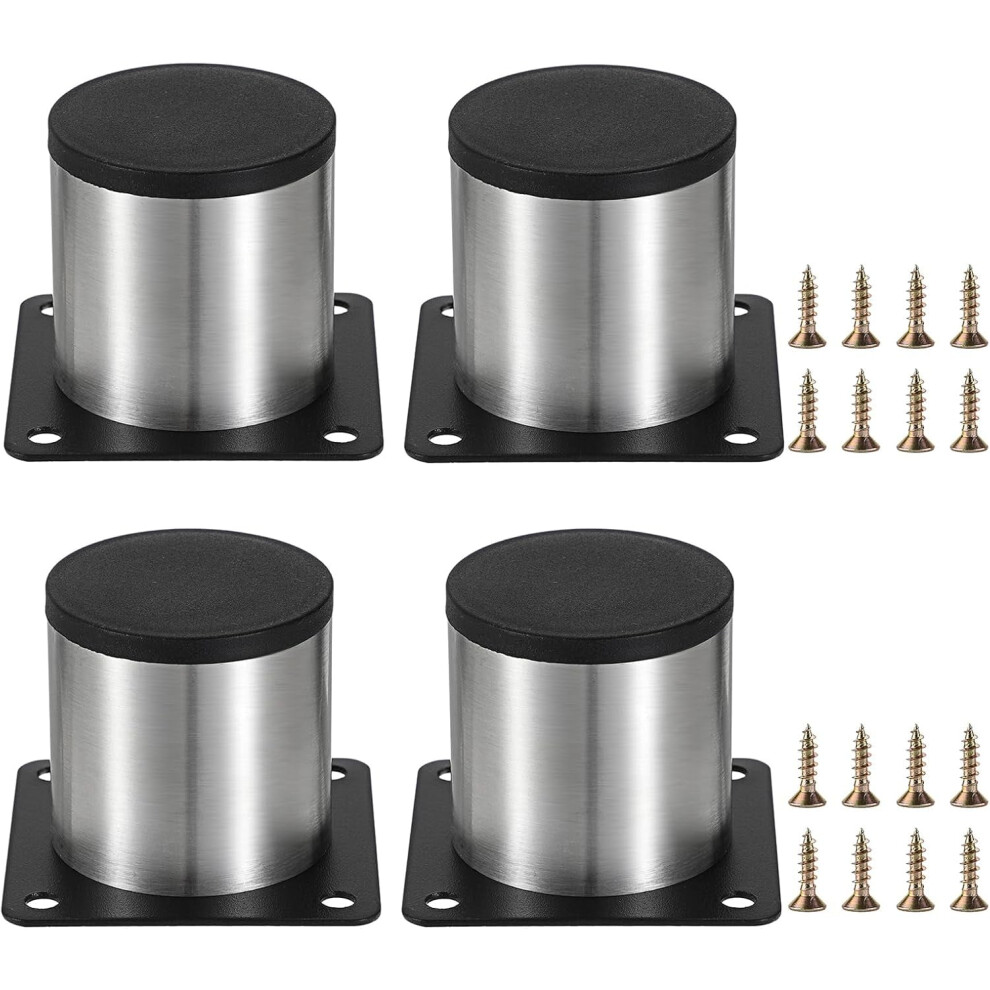 4Pcs 2" Stainless Steel Furniture Legs Â Compatible With Tables, Sofas, Tv Stands, Dressers & Chairs 9087558662141