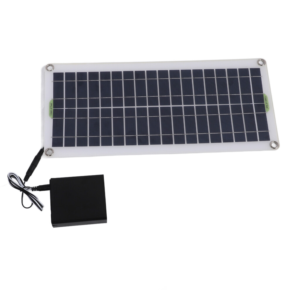 50W Portable Solar Panel With 20W 12V Electric Blanket Battery Box 8751384436085