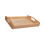 4Pcs Wooden Serving Trays with Handle Rectangular Shape 5