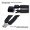 Guitar String Winder Tool with Comfortable Handle for Easy and Fast String Changing Silver 5