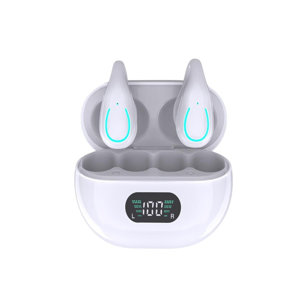 Bluetooth Headphones Bluetooth Earphone Ring Clip Ear To Ear Stereo Non In Ear Smart Earphones Noise Cancelling Headphones 9087558661960
