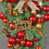 Christmas Door Hanging Decoration Artificial Pine Bow 15.7 5
