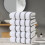 Ensemble de serviettes de toilette 5 pièces, douces et absorbantes 6
