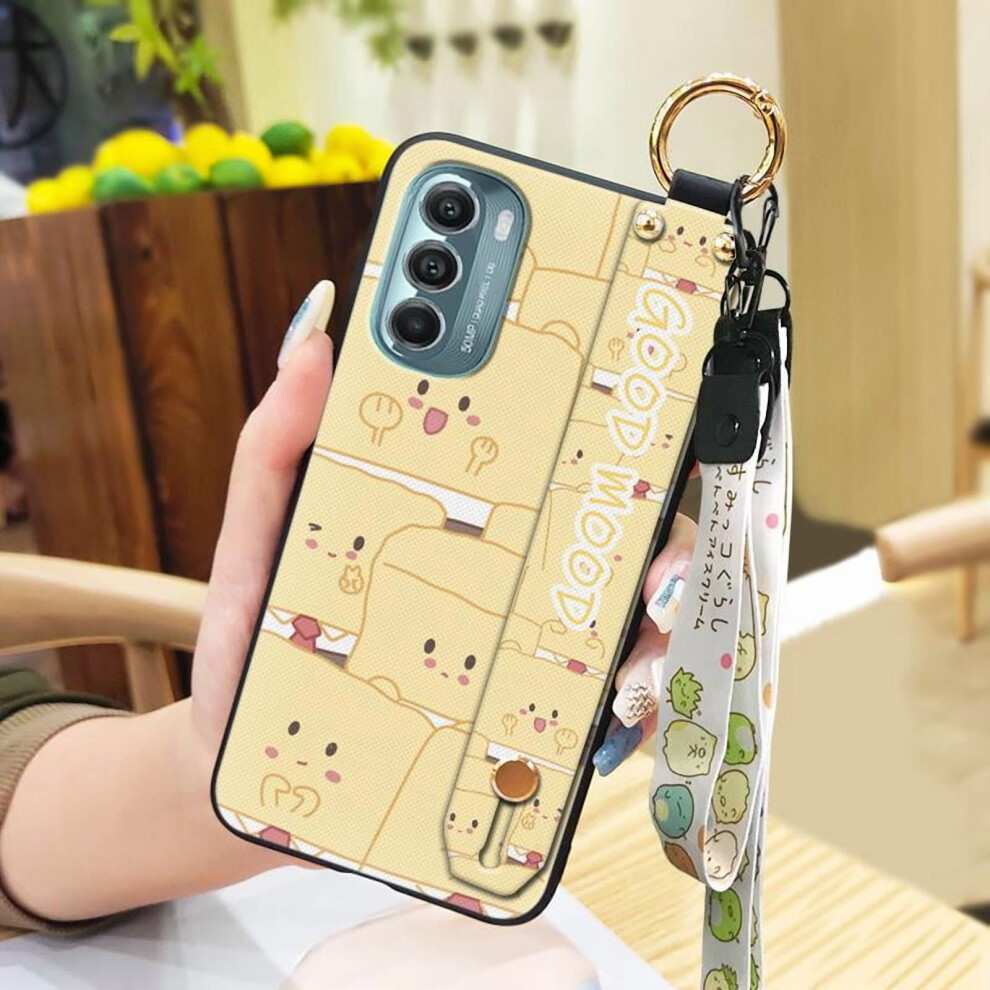Moto G Stylus 5G 2022 Phone Case Â Silicone Kickstand, Wristband, Anti-Knock, Dirt-Resistant, Soft Cartoon Protective Case 9087558662783