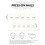 Pink Duck Bill Fake Nails, Black Tip, Unbreakable 9