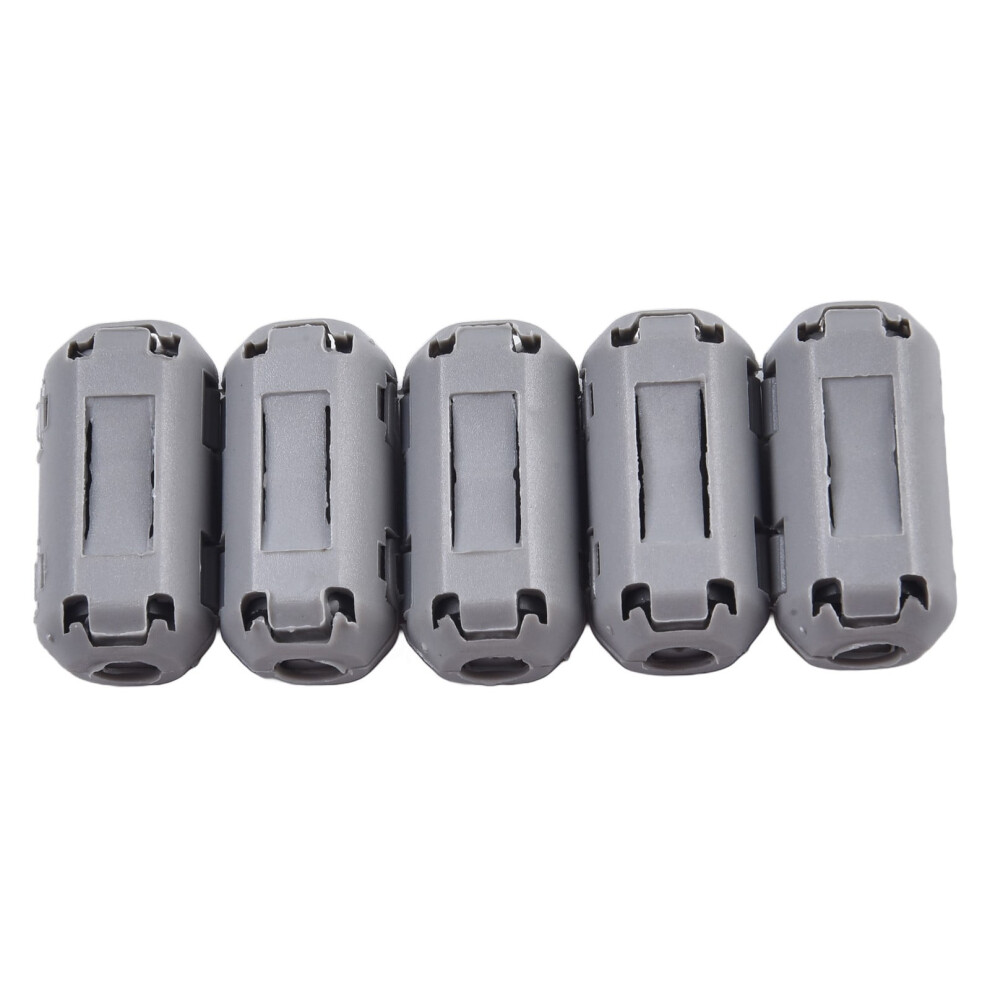 5Mm Ferrite Core Noise Suppressor Filter Ring Cable Clip On Wire Rfi Emi 16A Filter Ring For Wire Diameter 2.5-5Mm 974856511679