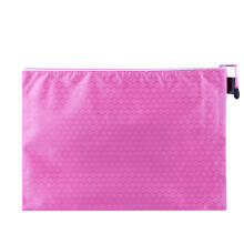 Football Pattern File Bag, Thickened Canvas Zipper Data Bag, A5 Size Waterproof Stationery Organizer for Teens Office Supplies
