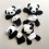 Mini Animal Fridge Magnets Home Office Decor 6 Pack 6