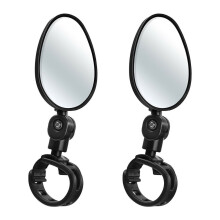 1 Pair of Bike Mirror Motorbike Mirror Adjustable Bike Mirror Rearview Mirror Reflective Mirror