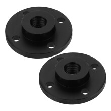 Support de microphone col de cygne HOMEMAXS (lot de 2) en alliage d'aluminium, fixation murale universelle, support à bride filetée.