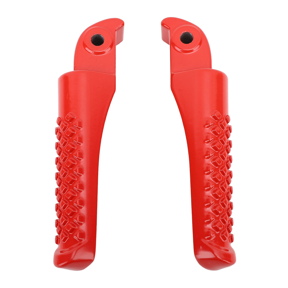 Aluminium Alloy Motorcycle Foot Pegs Bracket Kit For Bt200x Ct100u Trail, Red 8491387631161