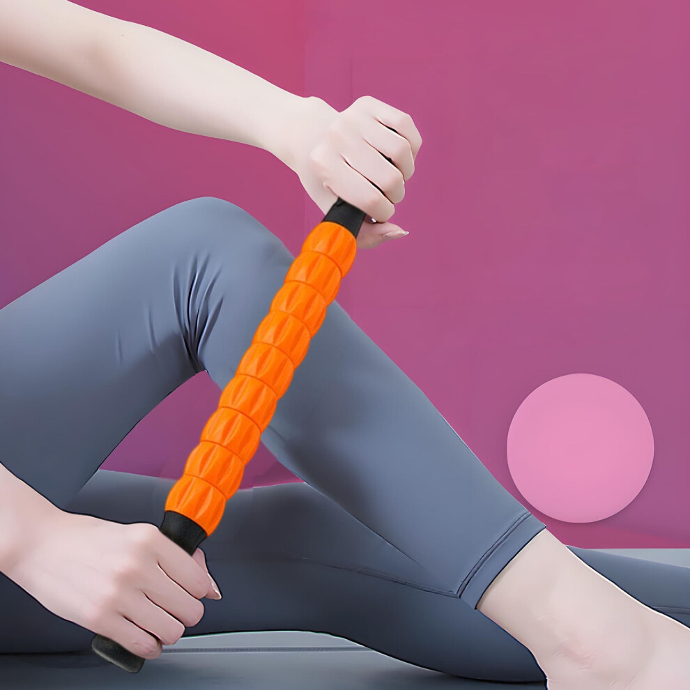 Muscle Roller Stick for Deep Tissue Massage, Fascia Release & Yoga â Compatible with All Gear Massage Sticks
