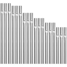 Wind Chime Tubes 18pcs Aluminum Wind Chime Tubes for DIY Crafts(4.72"X0.24"X0.24")