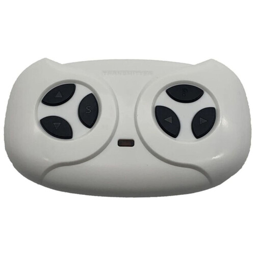 Controle remoto 2.4G compatível com diversos veículos infantis.