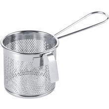 Stainless Steel Mesh Strainer with Hook, Hot-Pot Net & Skimmer Spoon, 16.5x8x7cm – Asian Kitchen Essential