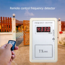 Medidor de Frecuencia InaláMbrico de Control Remoto de Mano Probador de Contador Digital 250-450MHz para Puerta de Garaje AutomáTico de AutomóVil