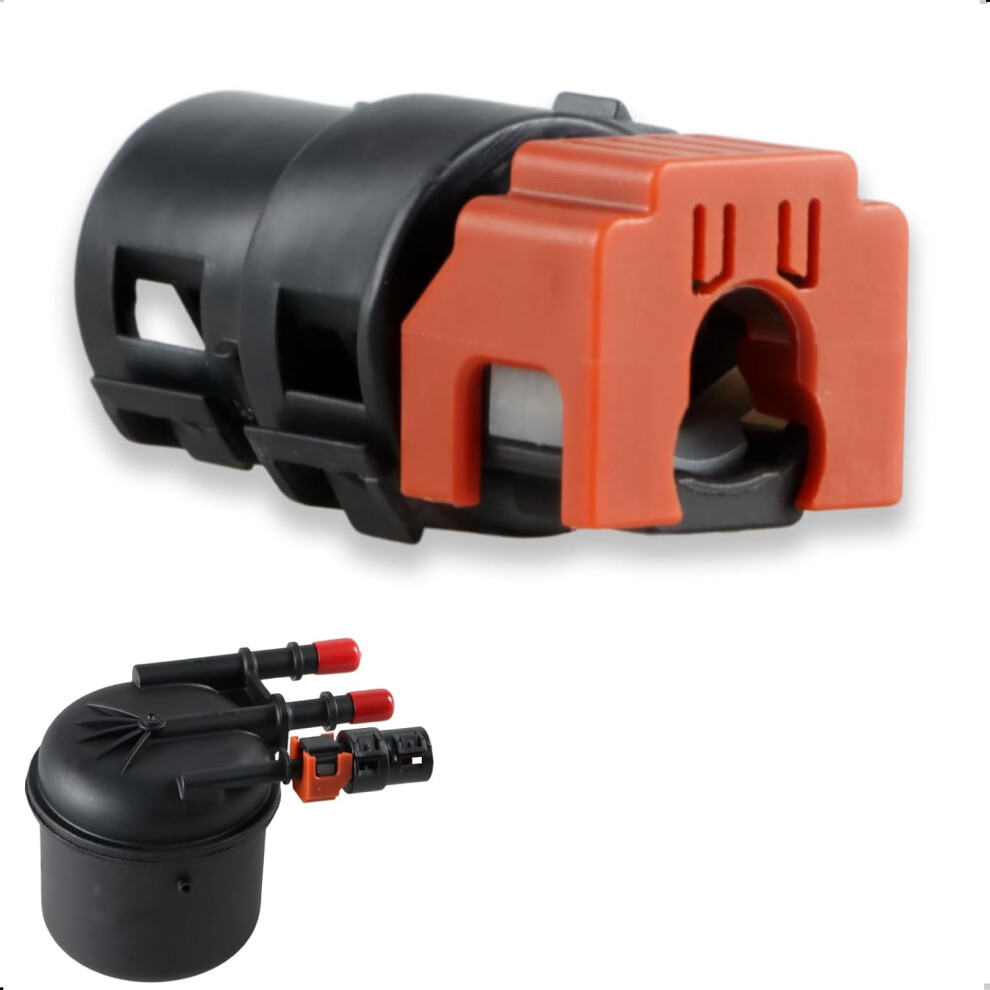 Fuel Filter Return Line Connector Compatible With Ford 6.7L Powerstroke 2017-2020 Replace#: Hc3z-9A564-A 9165521927371