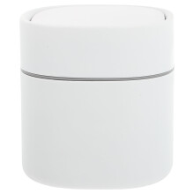 Coș de gunoi mic cu capac, coș de gunoi pentru bucătărie, mini, economisitor de spațiu pentru birou