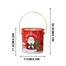 Vintage Santa Cookie Jar Airtight Tin 1200ml