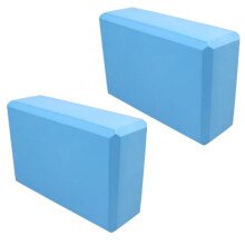Yoga Blocks Gym Blocks Exercise Workout Fitness Bricks Pilates Stretch Handstand Non-Slip (1/2 Pcs)