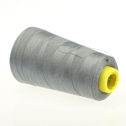 Sewing Thread Kit Polyester 3 Pcs 2300 Yds Grey