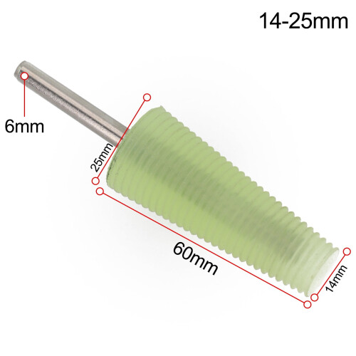 5 Sizes 1pc Agate Jade Ring Fixed Rod Polishing Tools Grinding Conical Sleeve Fixing Processing Tool Silicone Mandrel Holder