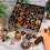 Artificial Pinecone Ornaments Set – 73 pcs Brown Plastic 1