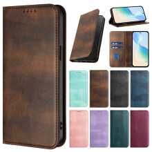 Compatible with OnePlus Nord CE3 Lite Phone Case – Leather Wallet with Magnetic Closure, Card Slot & Shockproof Protection
