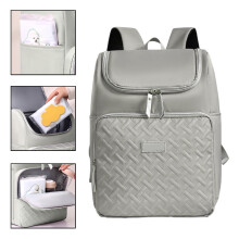 Large Capacity Insulated Diaper Bag Backpack, Multifunctional Thermal Baby Bag with Multiple Pockets, Portable Mom Tote & Picnic Cooler – Compatible