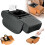 PU Leather Car Armrest Box Mat 5-in-1 Center Console Cover 1
