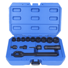 Through-Hole Socket Set Full Imperial 14 Piece 3/8" Drive