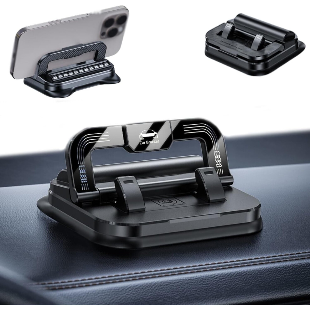 360 Rotating Car Phone Holder With Parking Number Display, Suction Cup, Non-SlipâCompatible With Iphone & Android 9065194483214