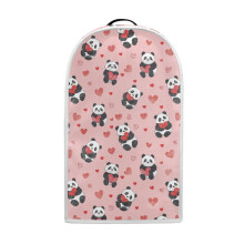Mixer Blender Cover Protective with Hand Strap 15.94"H x 9.45"L x 7.28"W Univesal, Heart-Shaped Panda Pattern